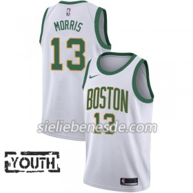 Kinder NBA Boston Celtics Trikot Marcus Morris 13 2018-19 Nike City Edition Weiß Swingman